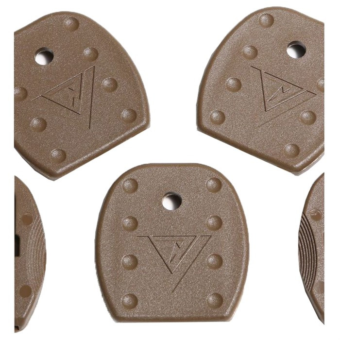 TangoDown Vickers Tactical Magazine Floor Plates for Glock 5pk Tan