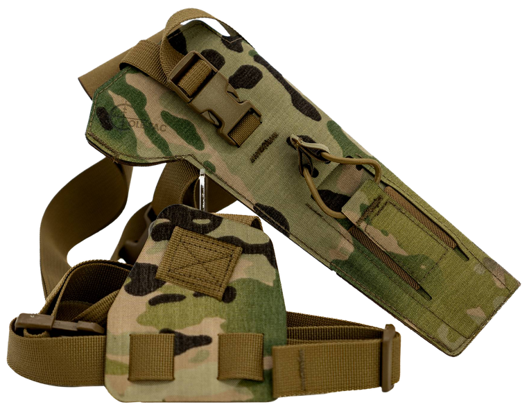 Cole-tac VW103 Varmint Wrangler Pistol Holder Multi-Cam Right Hand