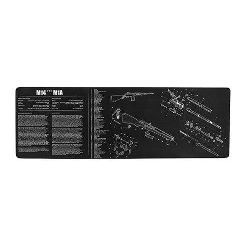 Tek Mat Tekmat Long Gun Cleaning Mat For M14/M1A Black