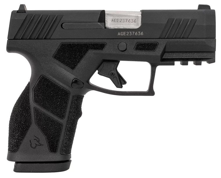 Taurus 1-GX2931 GX2 Compact Frame 9mm Luger 13+1 3.38" Black Steel Barrel, Matte Black Serrated Alloy Steel Slide, Black Polymer Frame w/Picatinny Rail, Polymer Grip
