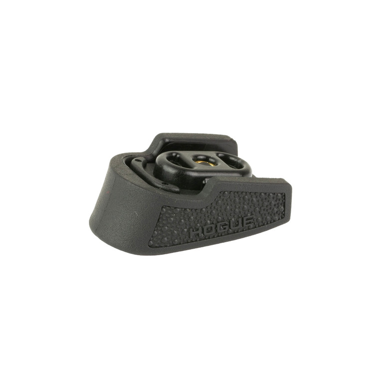 Hogue 18020 OverMolded Extension Base Pad Cobblestone Fits Sig Sauer P365 10rd Black Rubber