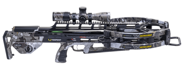 Tenpoint TX Ultra 29.5 Crossbow ACUslide MAXX Vektra Camo with EVO-X Elite Scope