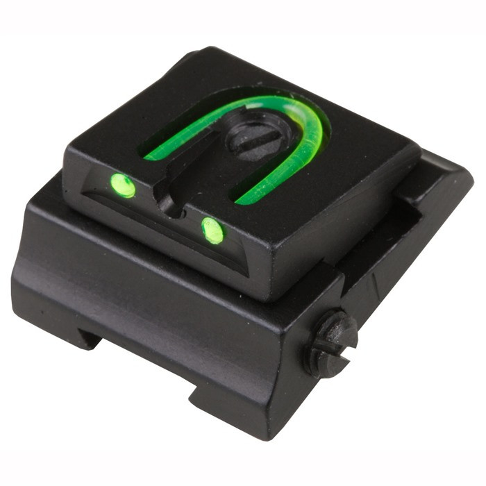 Williams Gun Sight Rifle Adjustable Fiber Optic 3/16'' Wgos Rear Sight Green