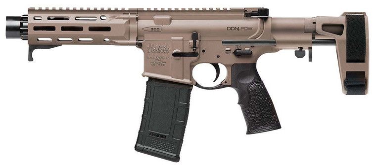 Daniel Defense Ddm4 Pdw 300Blk Pistol Fde 7 30Rd