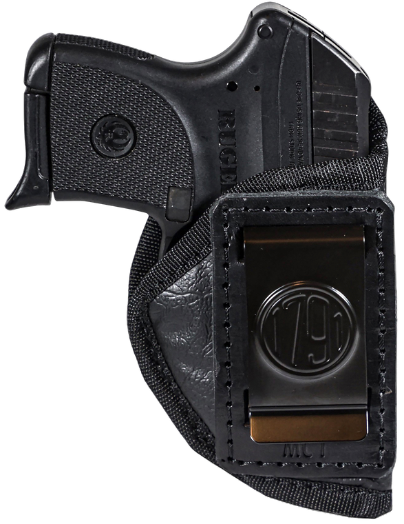 1791 Gunleather ECOP1BLKR EcoCarry IWB Pocket Size Black Right Hand