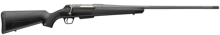 Winchester Repeating Arms 535801289 XPR Extreme 6.5 Creedmoor Tungsten Cerakote Fluted Threaded Barrel & Drilled & Tapped Steel Receiver, Fixed Black Synthetic Stock