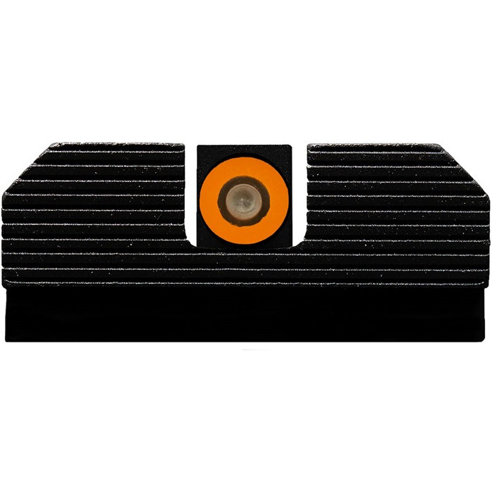 XS Sights GLM017P4N Minimalist Night Sight Set Orange Tritium Front/Black Oxide Frame. Compatible w/Glock