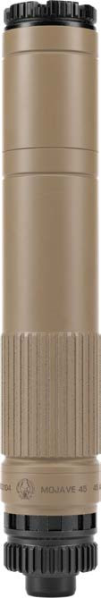Dead Air Mojave 45 Auto Direct Thread Suppressor - 45 Auto FDE Full Auto Rated