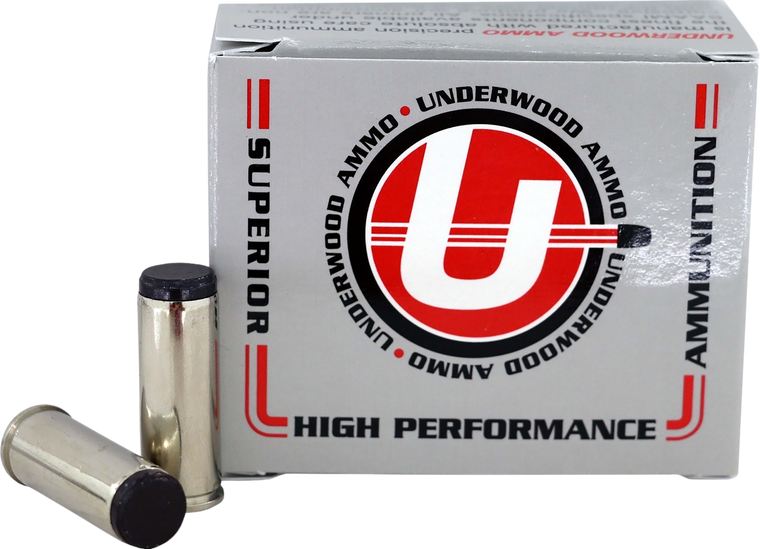 Underwood Ammo Hard Cast Wadcutter Handgun Ammunition 45 Colt 225gr LWC 1050 fps 20/ct