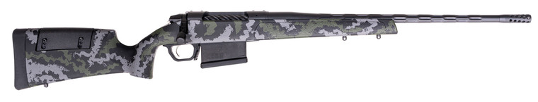 Weatherby Model 307 RANGE XP 2.0 Rifle 7mm PRC 5rd Capacity 22'' Barrel Green/Grey Sponge Pattern Stock