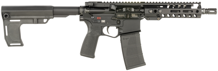 Patriot Ordnance Factory 2170 Renegade + 300 Blackout 30+1 8" Black Nitride Threaded Barrel, M-LOK Handguard, Black Anodized Aluminum Receiver w/Picatinny Rail