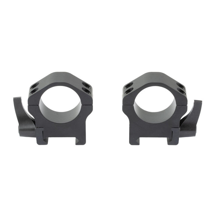 WARNE MAXIMA 1" HRZ QD MED RINGS BLK