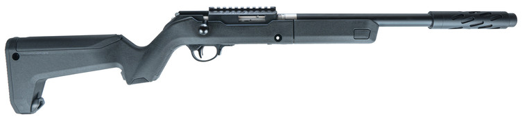 Tactical Solutions OHRSBXTD22WMRMBOBBLK Owyhee SBX Takedown 22 WMR 10+1 16.62" (12.37" Bore Length) Fluted/Threaded with Barrel Shroud, Black, Folding Takedown Rec, Magpul Backpacker Stock