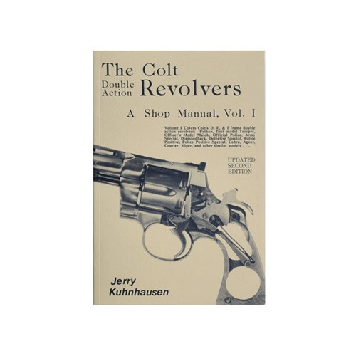 Heritage Gun Books Colt Double Action Revolvers Shop Manual-Volume I