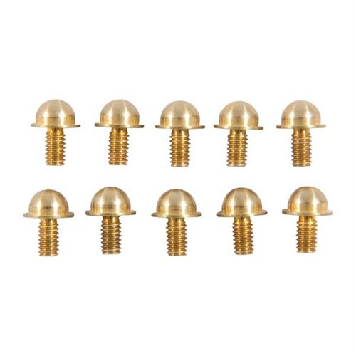 Brownells Shotgun Sight Bead #12 Refill Sights Brass 10 Pack