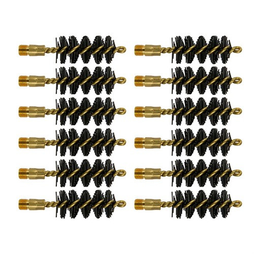 Brownells Heavy Weight Brush, Nylon, 16 Gauge Shotgun, 12 Pack
