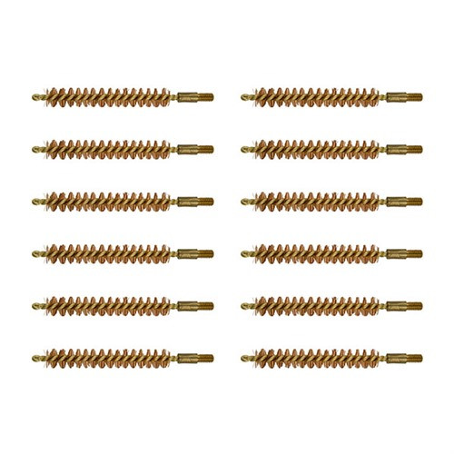 Brownells Special Line Brass Rifle Brush 8Mm 12 Pack