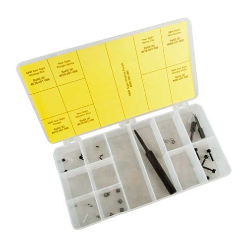 Brownells Deluxe Rear Sight Rebuild Kit For S&W Revolvers