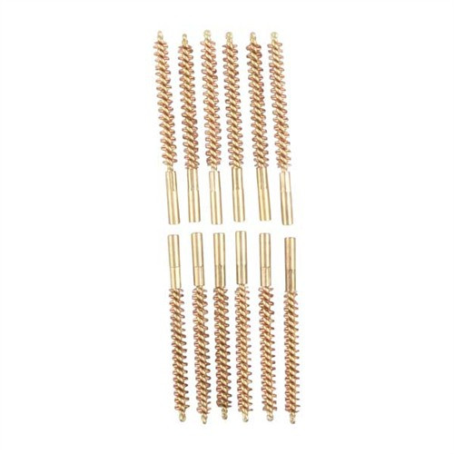 Brownells Special Line Dewey Brush, Bronze, 6.5Mm Rifle, 12 Pack