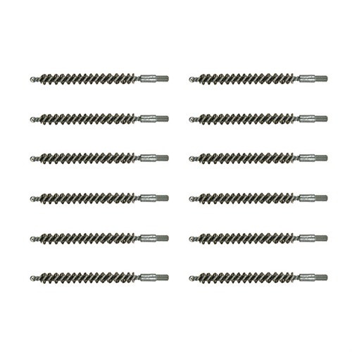 Brownells Standard Line Stainless 243/25 Caliber Rifle Brush 12 Pack