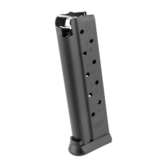Brownells Gen2 1911 9mm Luger 10 Round Magazine Black