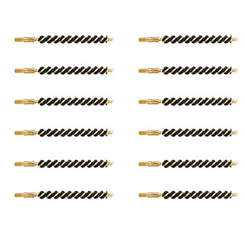 Brownells Heavy Weight Nylon Rifle Brush 243/25 Caliber 12 Pack