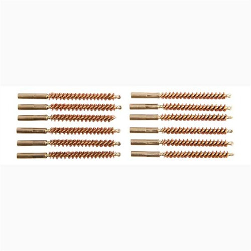 Brownells Special Line Dewey Brush, Bronze, 6Mm-.25 Caliber, 12 Pack