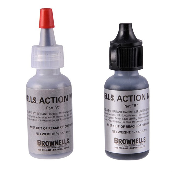 Brownells Action Magic Ii Kit W/Part A Powder & Part B Liquid 1.125 Oz