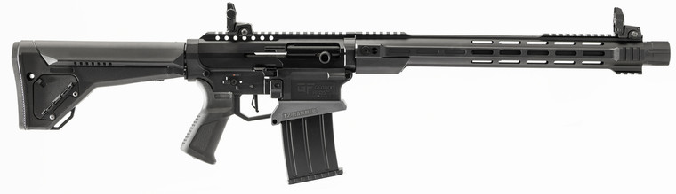 Gforce Arms GF12HMRB MKX3 12-Hammer 12 Gauge Semi-Auto 3" 5+1 18.50" Black Steel Barrel, Black Anodized Aluminum Receiver, Fixed Synthetic Stock