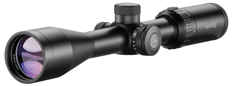Hawke Sport Optics 14218 Vantage IR Riflescope Black 3-9x40mm 1" Tube Illuminated Red/Green L4A DOT 2.5 MOA Reticle