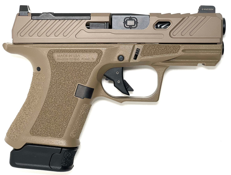 Shadow Systems Cr920 9mm 3.41 Fde Elite Opt Slide Fde 13Rd