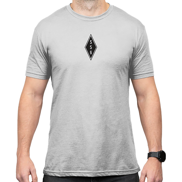 Magpul MAG1280-041-2XL Engineered to Feed Stone Gray Heather Cotton/Polyester Short Sleeve 2XL