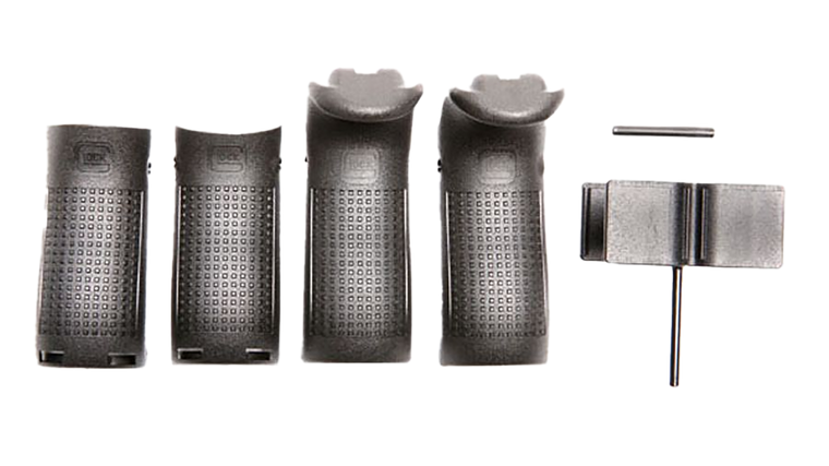 Glock 30822 Backstrap/Beavertail Set Black Polymer
