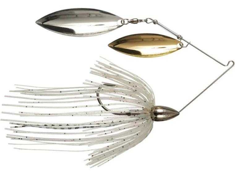 War Eagle Spinnerbait Nickle Frame DW 1/2 Purple Shad