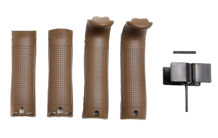 Glock 30867 Backstrap/Beavertail Set Compatible w/ Glock 17/22/34/35 Dark Earth Polymer