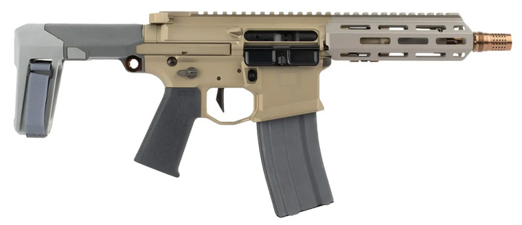 Q Honey Badger Pistol .300 BLK 30rd Magazine 7" Barrel 1:5 Twist 6" MLOK Handguard