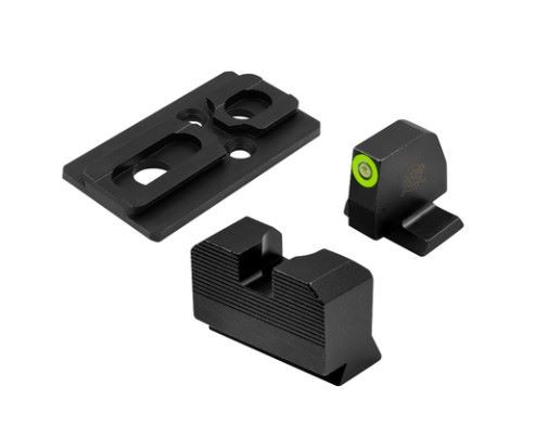 Xs Sights Optic Plate Acro S&W M&Pxs Minimalist Tritium Sight &