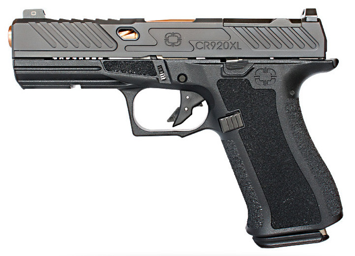 Shadow Systems CR920XL ELITE Slide Optic handgun 9mm Luger 15rd Magazines 4.18" Spiral Bronze Barrel