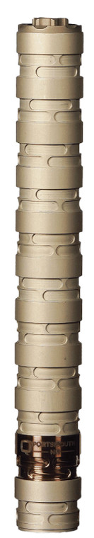 Q LLC SILER22 Erector 22 LR .99" Tan Aluminum/Stainless Steel 1/2"-28 tpi