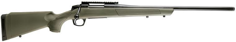 CVA CR3910G Cascade 7mm Rem Mag 3+1 24" Graphite Black Cerakote Threaded Barrel, Graphite Black Cerakote Picatinny Rail Steel Receiver, OD Green Synthetic Stock