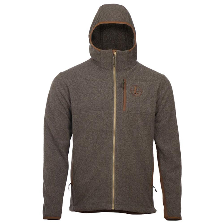 Leupold Make Ready Full Zip Hooded Fleece Ash Green L