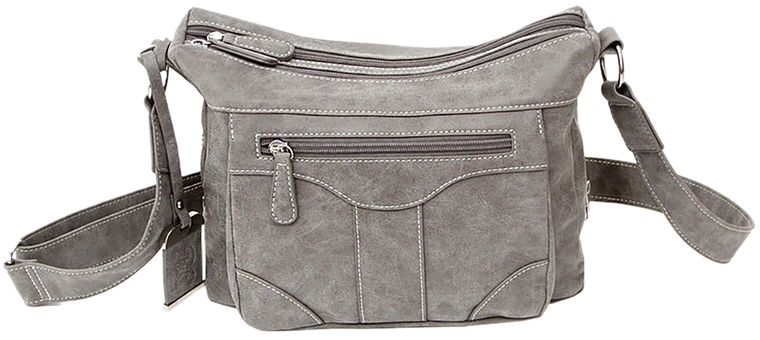 BDOG BDP-083 CROSS BODY STYLE PURSE W/HLST SUEDE