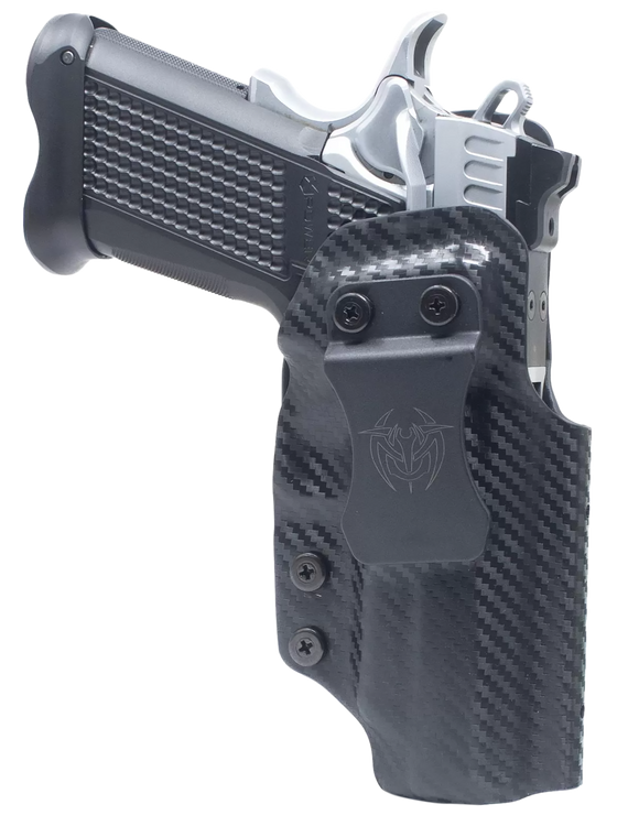 Fusion Firearms QUFUSXPRH XP Pro IWB/OWB Black Boltaron, Belt Clip, Right Hand