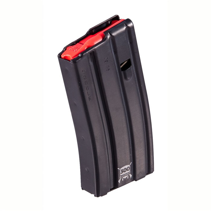 D&H Industries Ar-15 300 Blk Aluminum Magazine W/ Red Follower 20 Rd