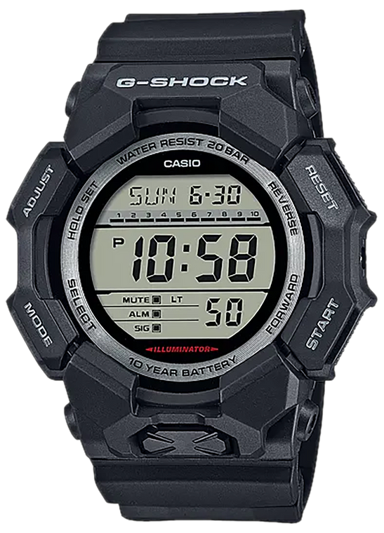 Gshock Gd0101Cr Digital Movement Blk