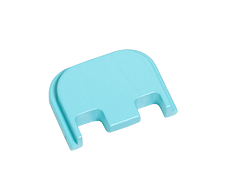Timber Creek Outdoors GLSCPRE Glock 17/19 Slide Cover Plate Robin's Egg Blue Aluminum