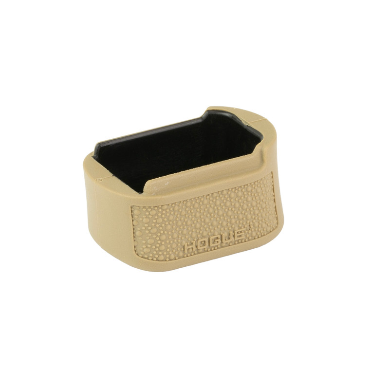 Hogue 18053 OverMolded Extension Base Pad Cobblestone Fits Sig Sauer P365X/XL 15rd FDE Rubber