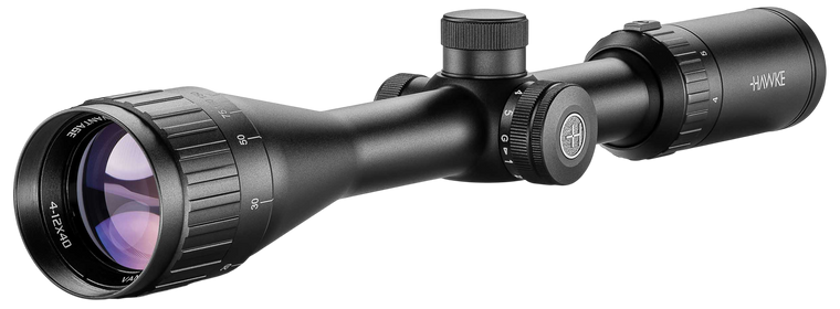 Hawke Sport Optics 14242 Vantage IR Riflescope Black 4-12x40mm 1" Tube Illuminated Red/Green Rimfire 22 WMR Reticle