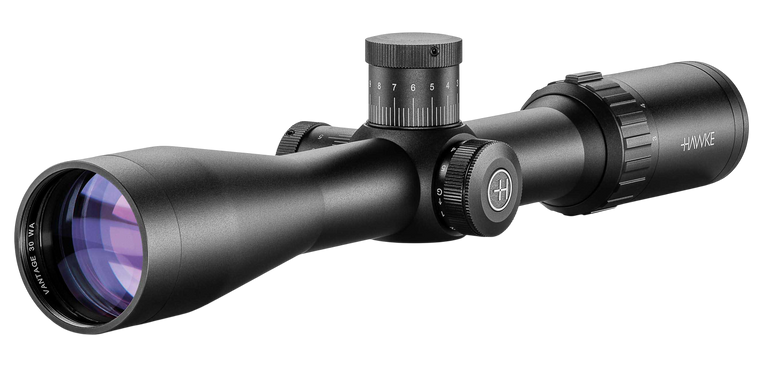 Hawke Sport Optics 14277 Vantage 30 Riflescope Black 3-9x42mm 30mm Tube Illuminated Red/Green .223/.308 Marksman Reticle
