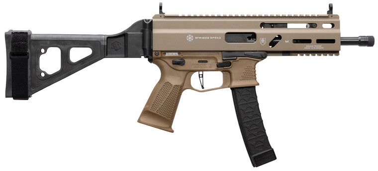 Global Ordnance Grand Power Stribog Sp9A3 9mm Sbt Fde